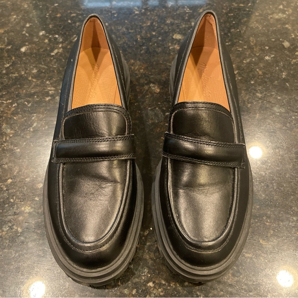 Madewell Classic Black Loafers